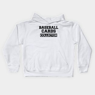 Baseball Cards Collector Kids Hoodie